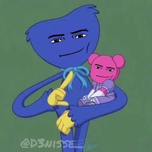 Стикер хагги вагги :: @fStikBot - 2