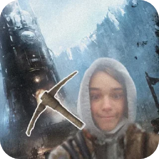 Стикер Hui - 6