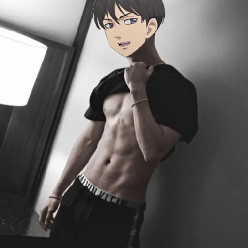 человеческое лицо мультфильм грудь