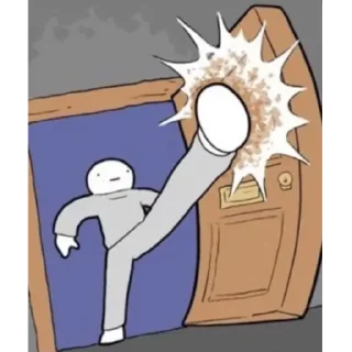 Стикер Сначала - 7