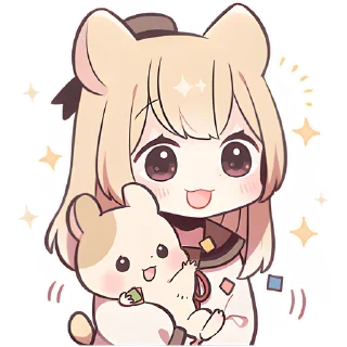 Sticker Хомячка @Nyasticks - 4