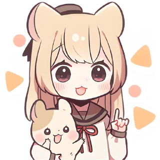 Sticker Хомячка @Nyasticks - 7