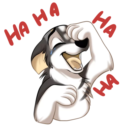 Стикер Huscai the Husky - 7