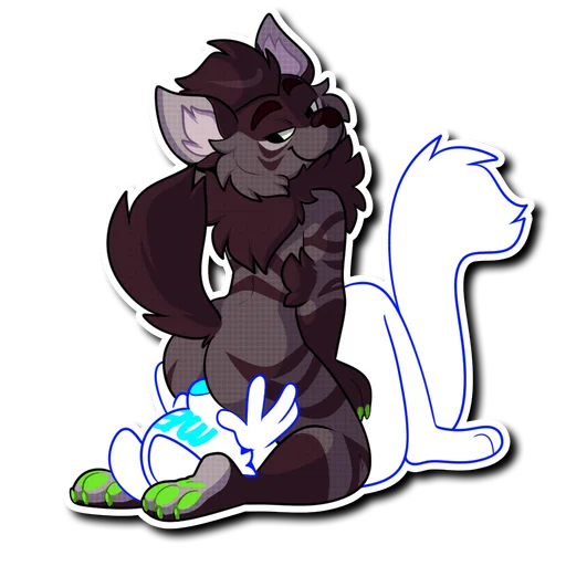 Sticker Hush59302NaL - 1