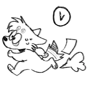 Sticker Hush puppy's pack - 9