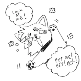 Sticker Hush puppy's pack - 10