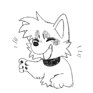 Sticker Hush puppy's pack - 5