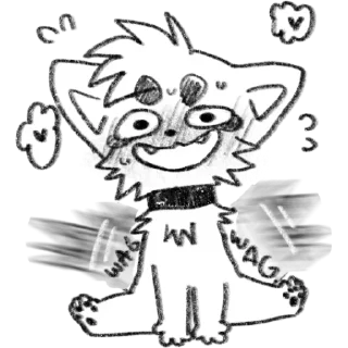 Sticker Hush puppy's pack - 0