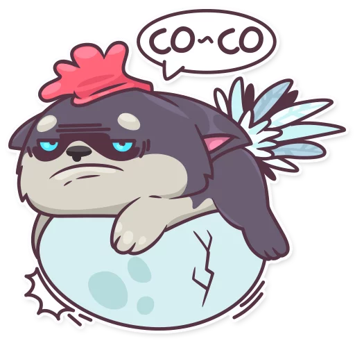 Sticker HuskyBoy - 1