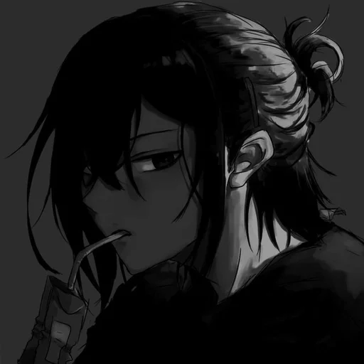 anime cg artwork human face