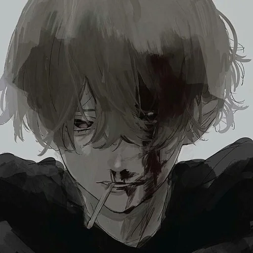 anime sketch illustration