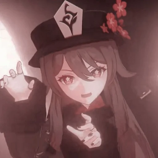 Стикер 𖦹Hu Tao Genshin — @kkebunna - 9