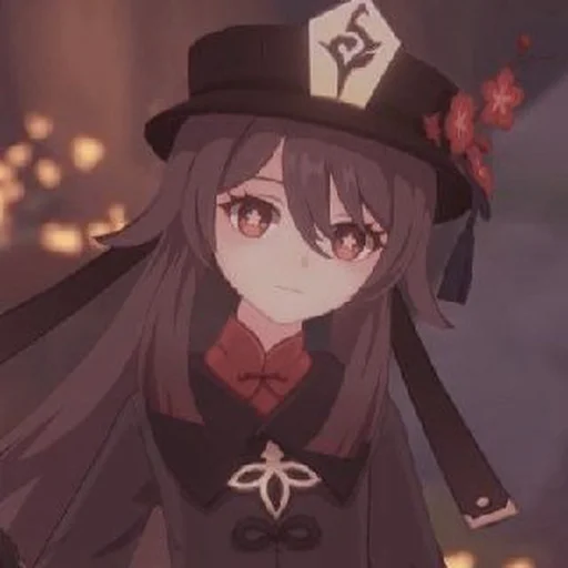 Стикер 𖦹Hu Tao Genshin — @kkebunna - 6