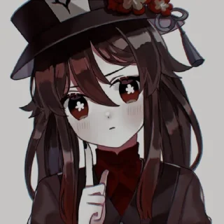 Sticker Hu Tao by@childepunyagw - 10