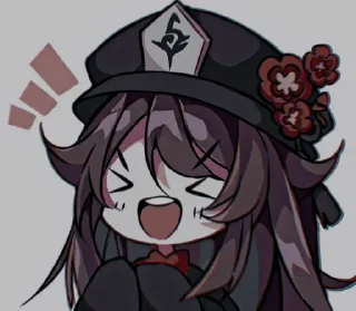 Sticker Hu Tao by@childepunyagw - 5