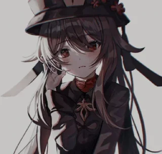 Sticker Hu Tao by@childepunyagw - 0