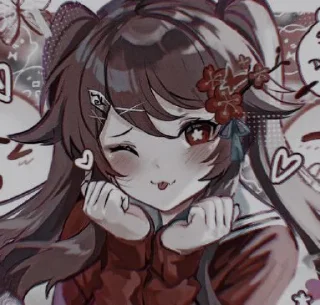 Sticker Hu Tao by@childepunyagw - 3