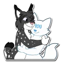 Стикер MSHugs - 9