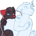 Стикер MSHugs - 6