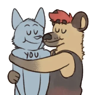 Sticker Huzzy the Yeen - 1