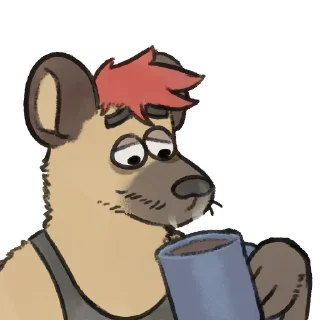 Sticker Huzzy the Yeen - 0