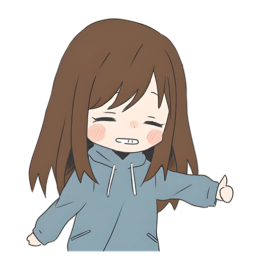 Стикер HvostikTyan - 1