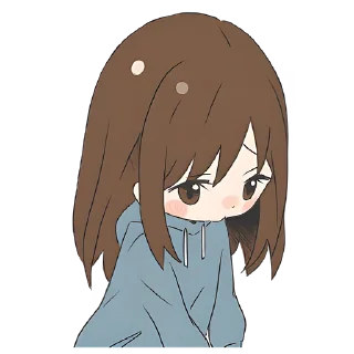 Стикер Хвостик-тян @nyasticks - 4