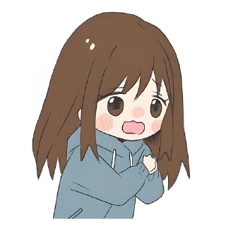 Стикер Хвостик-тян @nyasticks - 7