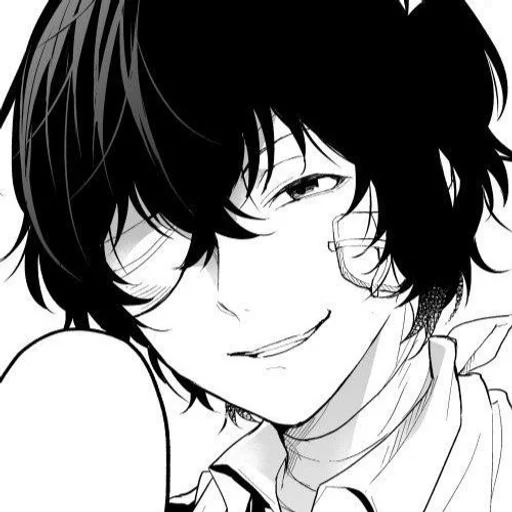 anime human face sketch