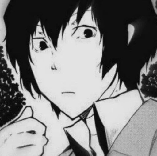 sketch anime human face