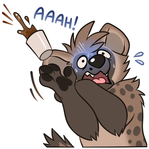 Sticker Hyenartistic - 1