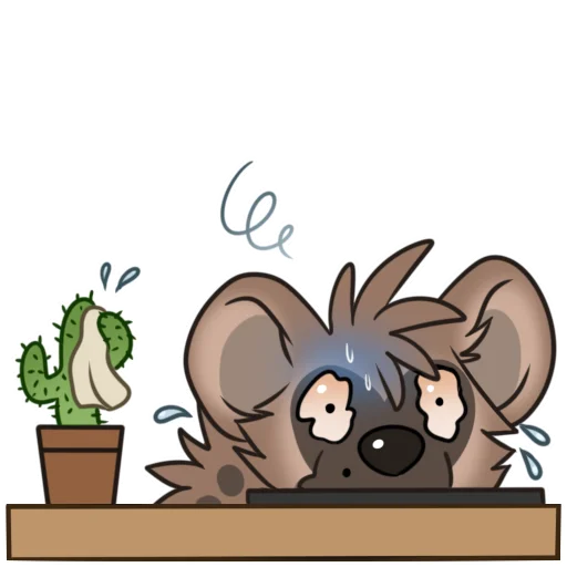 Sticker Hyenartistic - 1