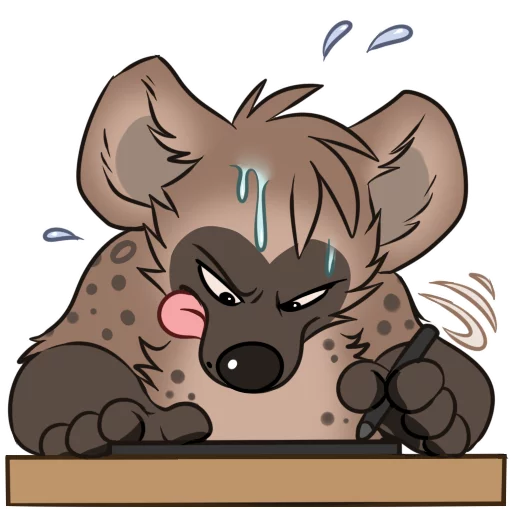 Sticker Hyenartistic - 1