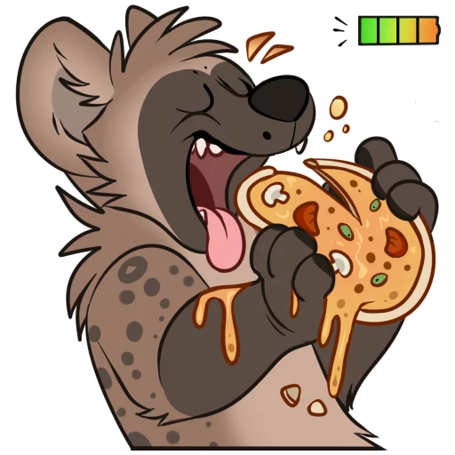 Sticker Hyenartistic - 1