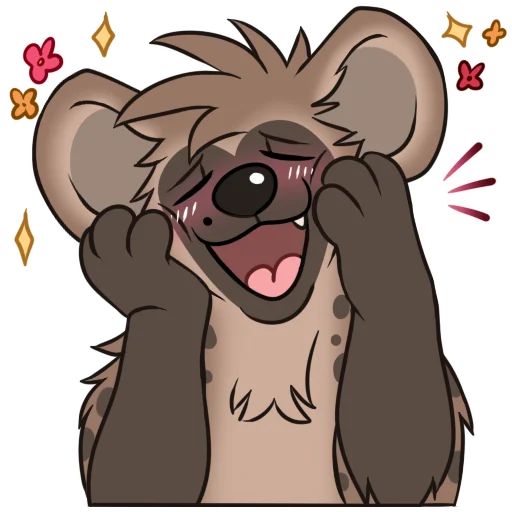Sticker Hyenartistic - 1