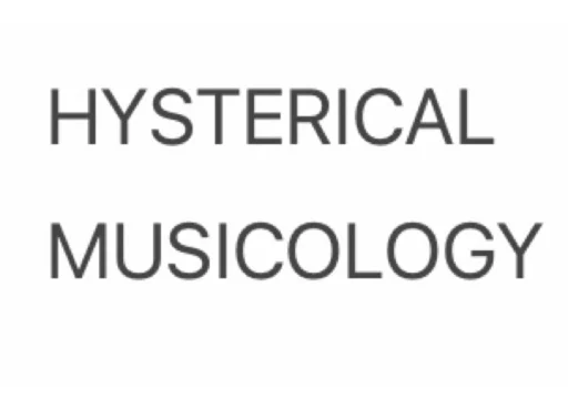 Sticker HystericalMusicology - 1