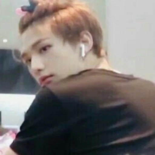 person indoor hairstyle