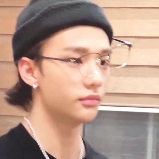 human face person glasses