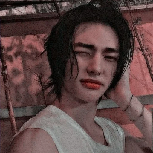 Hyunjin @berrystickersnaz :: @fStikBot - human face