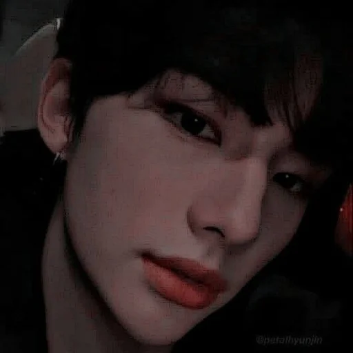 human face lip person