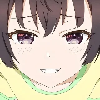 Стикер Аля иногда кокетничает @anime_stickerr - 4