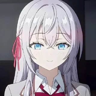 Стикер Аля иногда кокетничает @anime_stickerr - 1