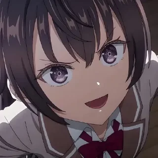 Стикер Аля иногда кокетничает @anime_stickerr - 11