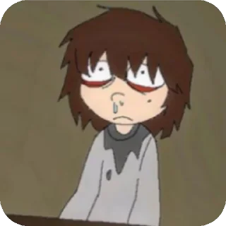 Sticker Хз чо это, скучно было - 4