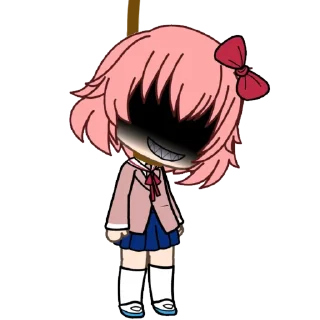 Sticker Гачамучи с Сайори - 7