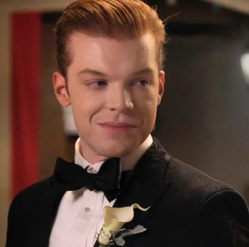 person human face bow tie