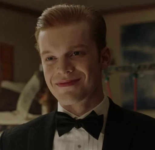 person bow tie human face