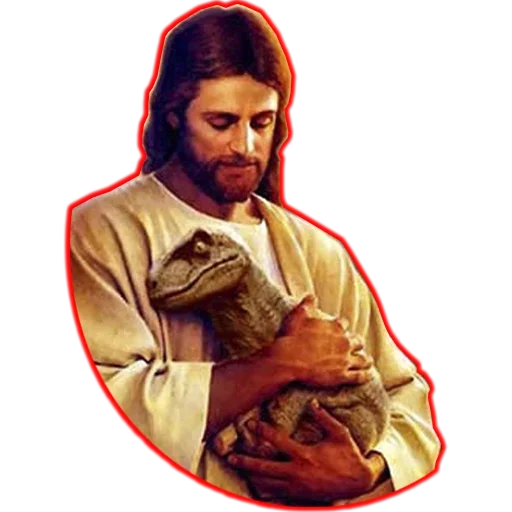 Sticker Иисус Любит Тебя @stickerus - 7