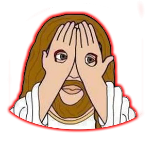 Sticker Иисус Любит Тебя @stickerus - 5