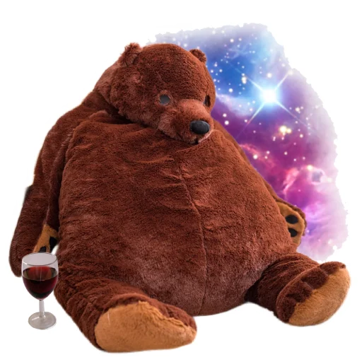 cartoon bear stuffed toy